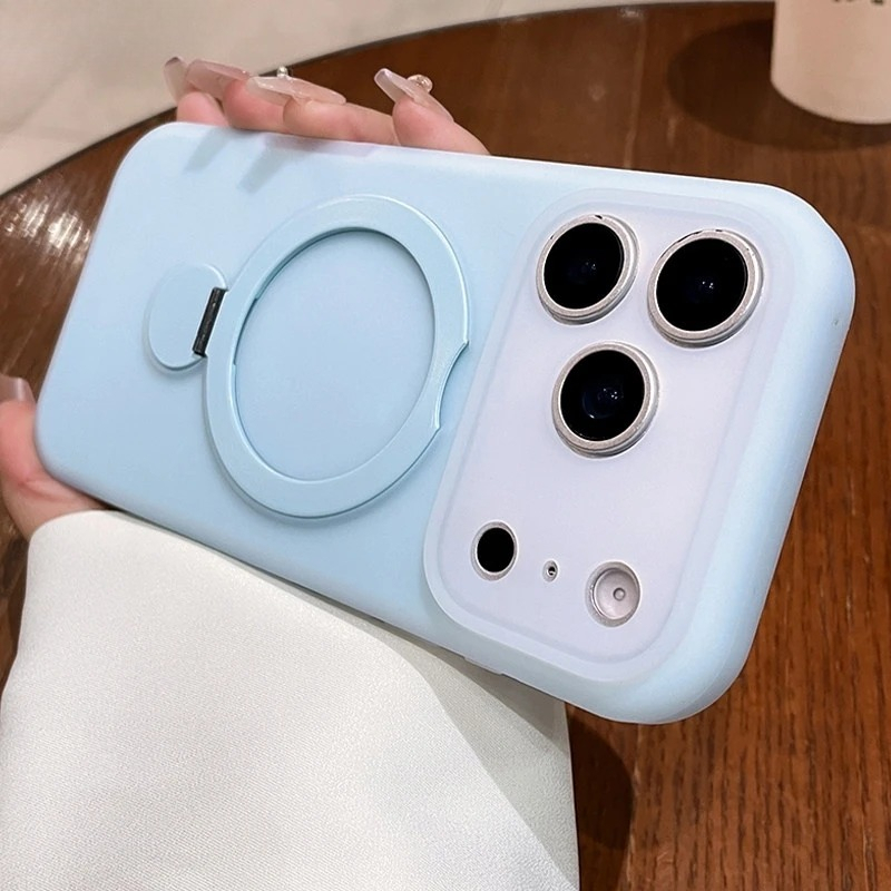 Jelly Soft Silicone Magnetic F - Phone Kickstand Ring recension och pris