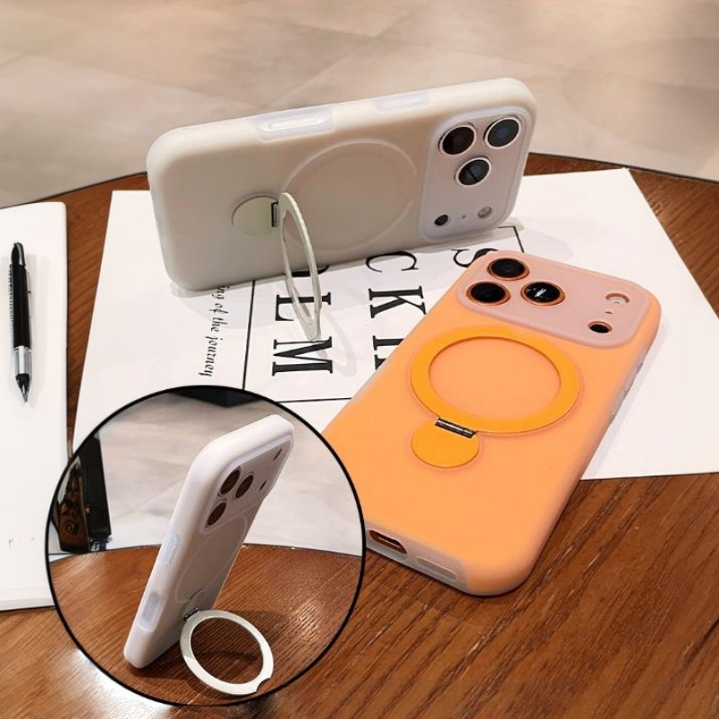 Jelly Soft Silicone Magnetic F - Phone Kickstand Ring recension och pris