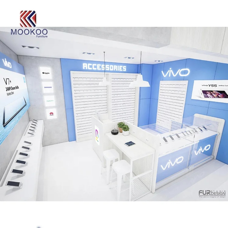 custom.Shop Mobile Phone Kiosk - Phone Accessories Shop Design recension och pris
