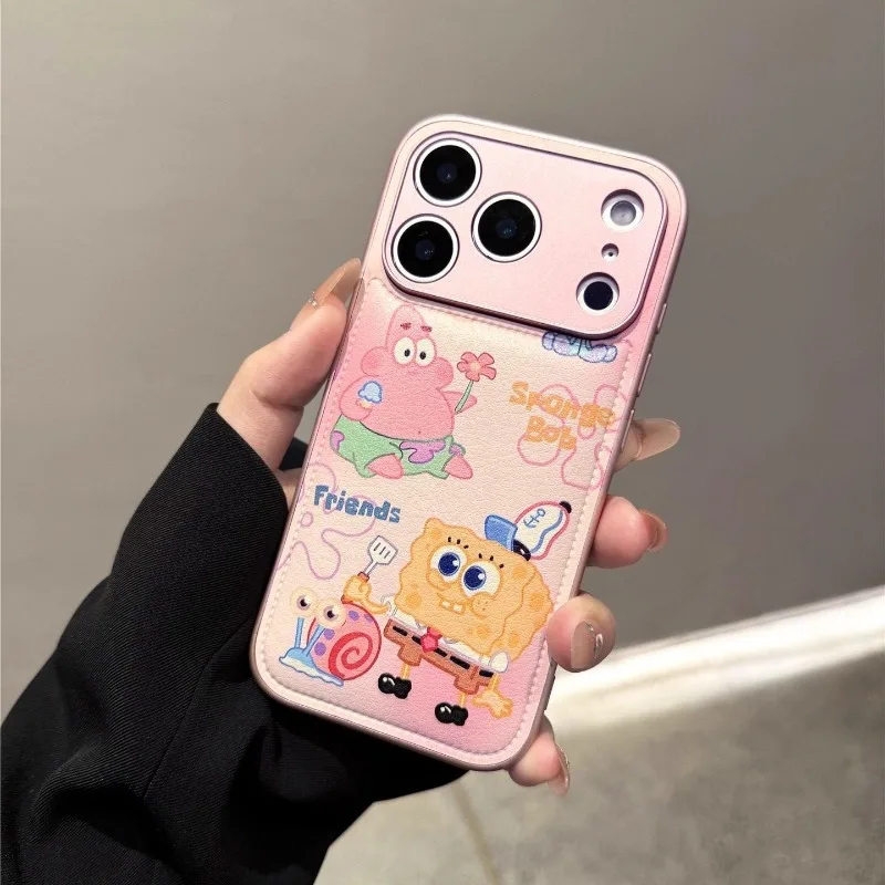 Cute Anime SpongeBob Pink Prem - Phone Accessories Trending Products recension och pris