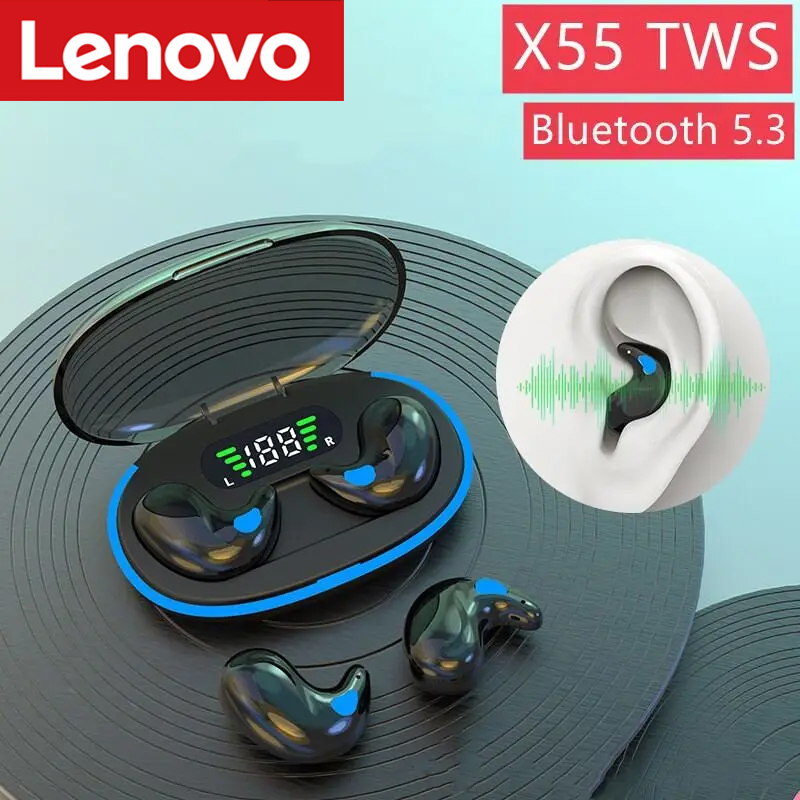 Lenovo X55 TWS Mini Earpods BT - Phone Accessories Amazon recension och pris