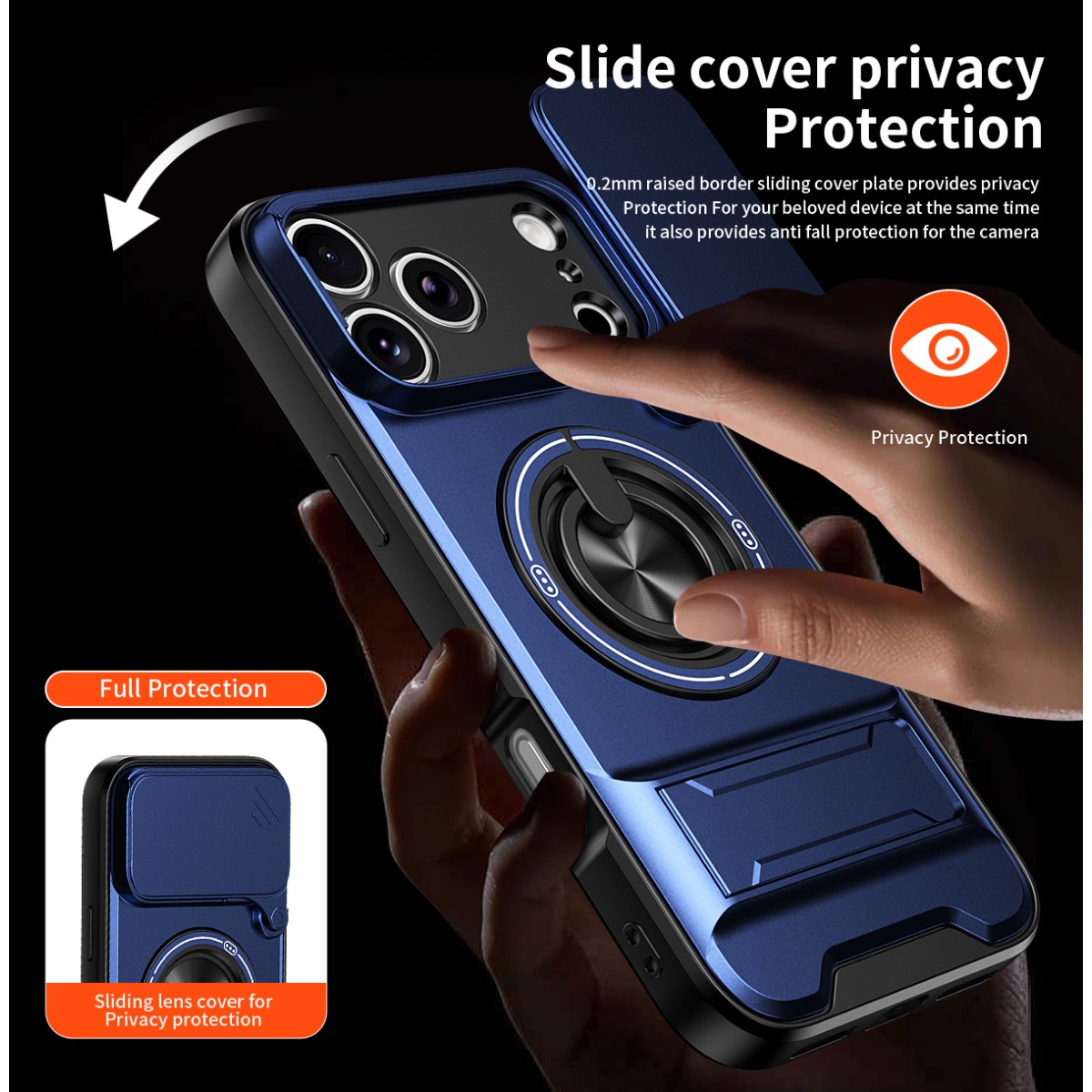 Luxury 360 Rotating Magnetic R - Phone Kickstand Ring recension och pris
