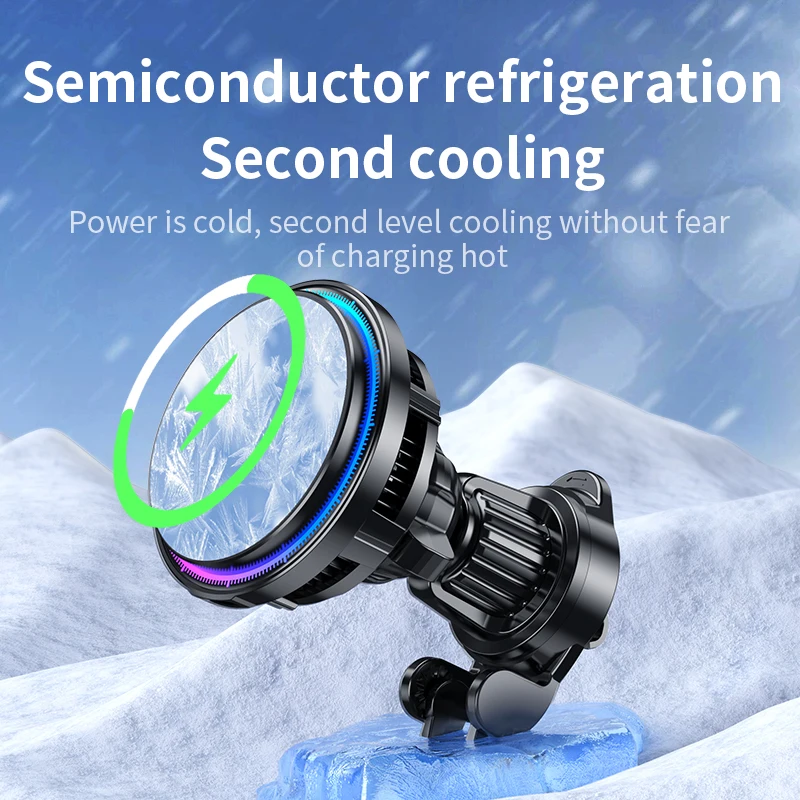 Ice Cooling Magnetic Wireless  - Phone Cooling Fan recension och pris