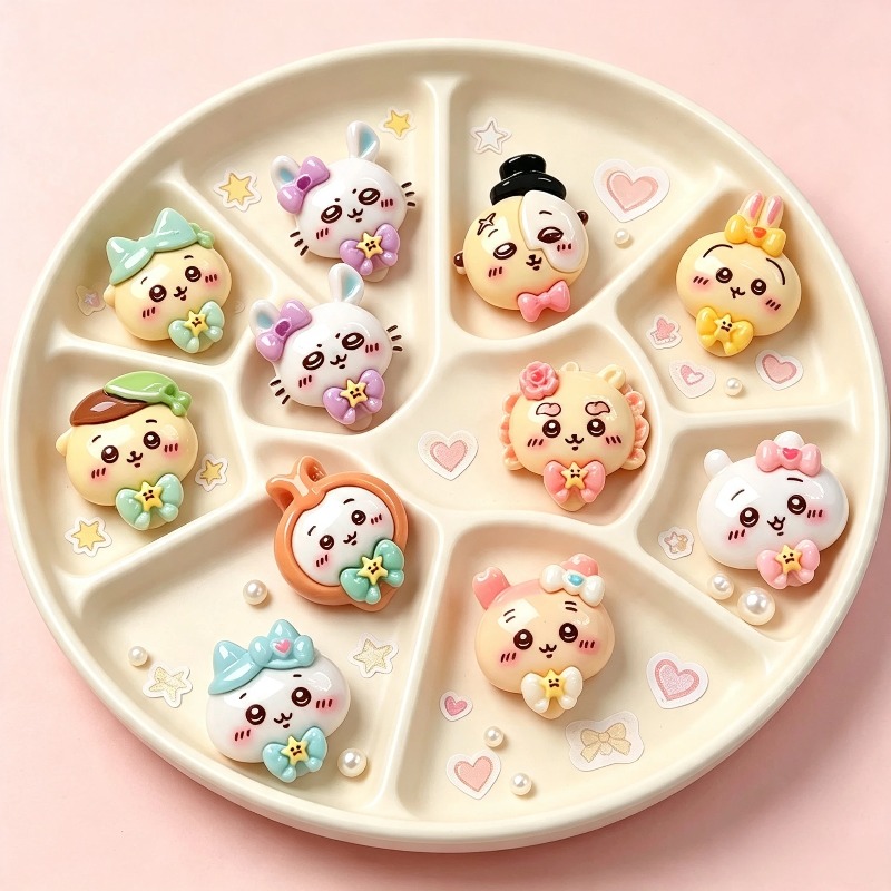 20PCS-CHIIKAWA DIY Art Charm 3 - Phone Accessories Clipart recension och pris