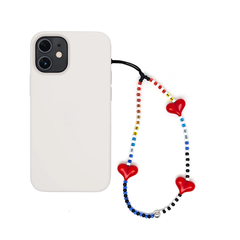 HERLOOK Y2K Beaded Heart Phone - Phone Accessories For Teen Girls recension och pris