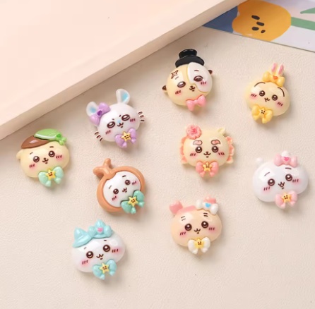 1-100PCS CHIIKAWA DIY Art Char - Phone Accessories Clipart recension och pris