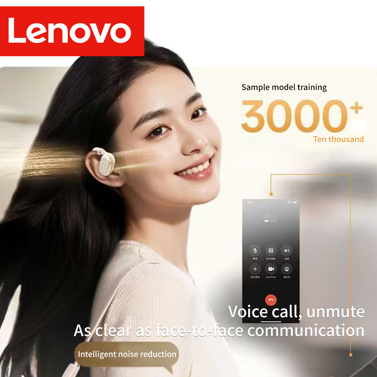 Lenovo EA366 Earhook Headphone - Phone Accessories Amazon recension och pris