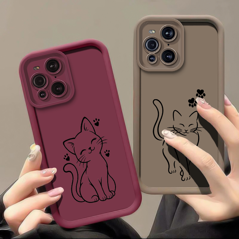 Drawing Sketch Line Cat Phone  - Oppo Find X8 recension och pris