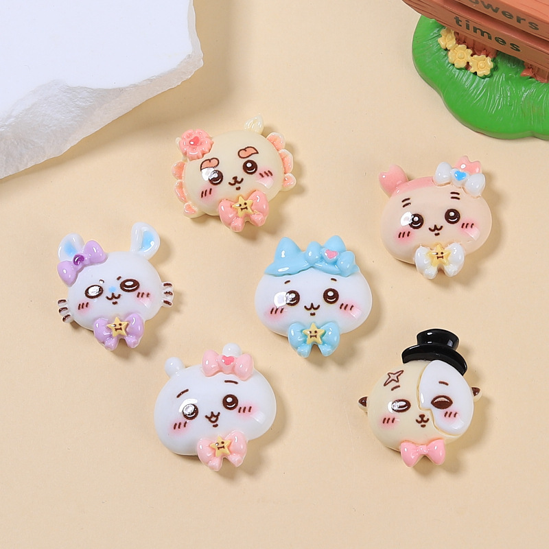 100PCS CHIIKAWA DIY Art Charm  - Phone Accessories Clipart recension och pris