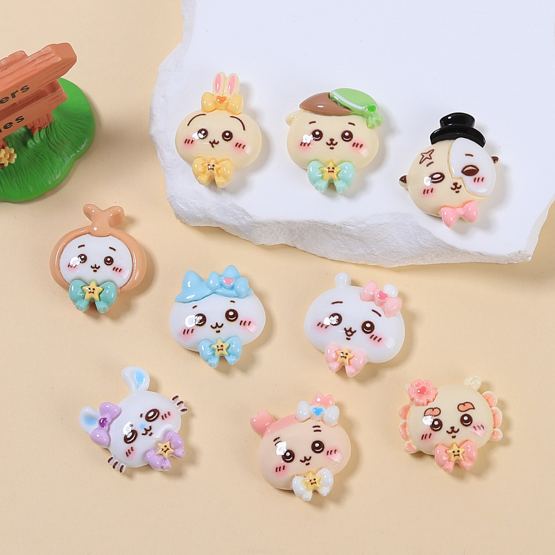 100PCS CHIIKAWA DIY Art Charm  - Phone Accessories Clipart recension och pris