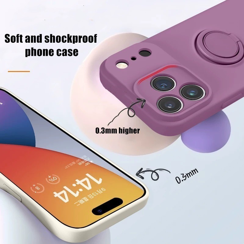 Liquid Silicone Ring Stand Mag - Phone Kickstand Ring recension och pris