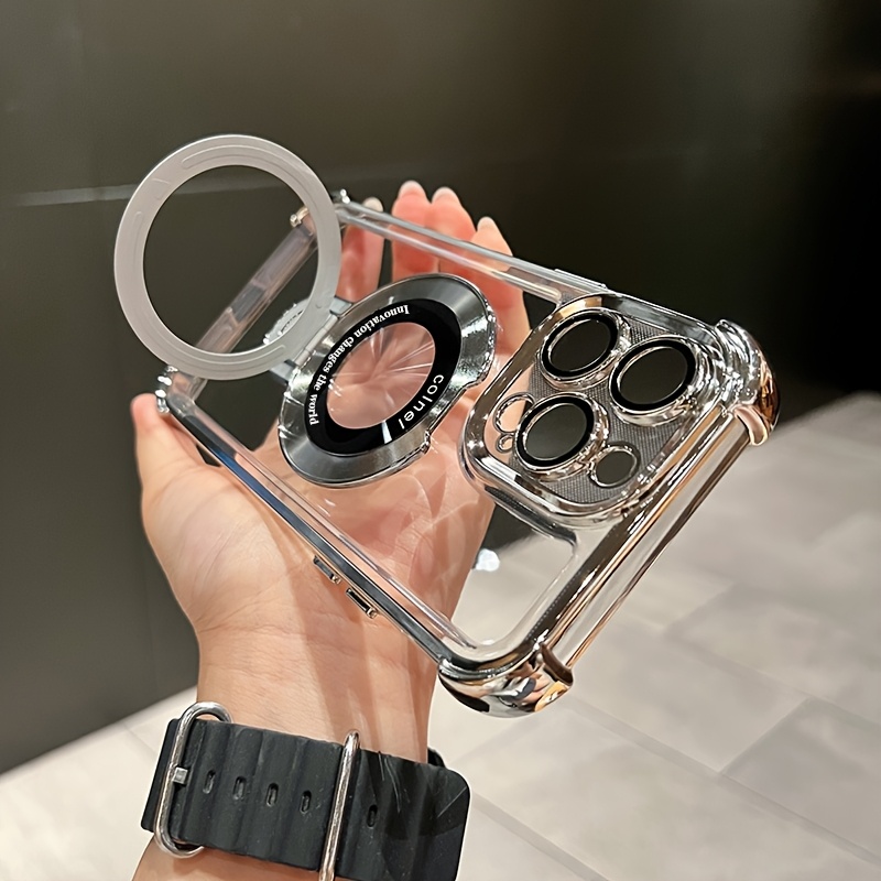 Luxury Plating Phone Case for  - Phone Kickstand Ring recension och pris