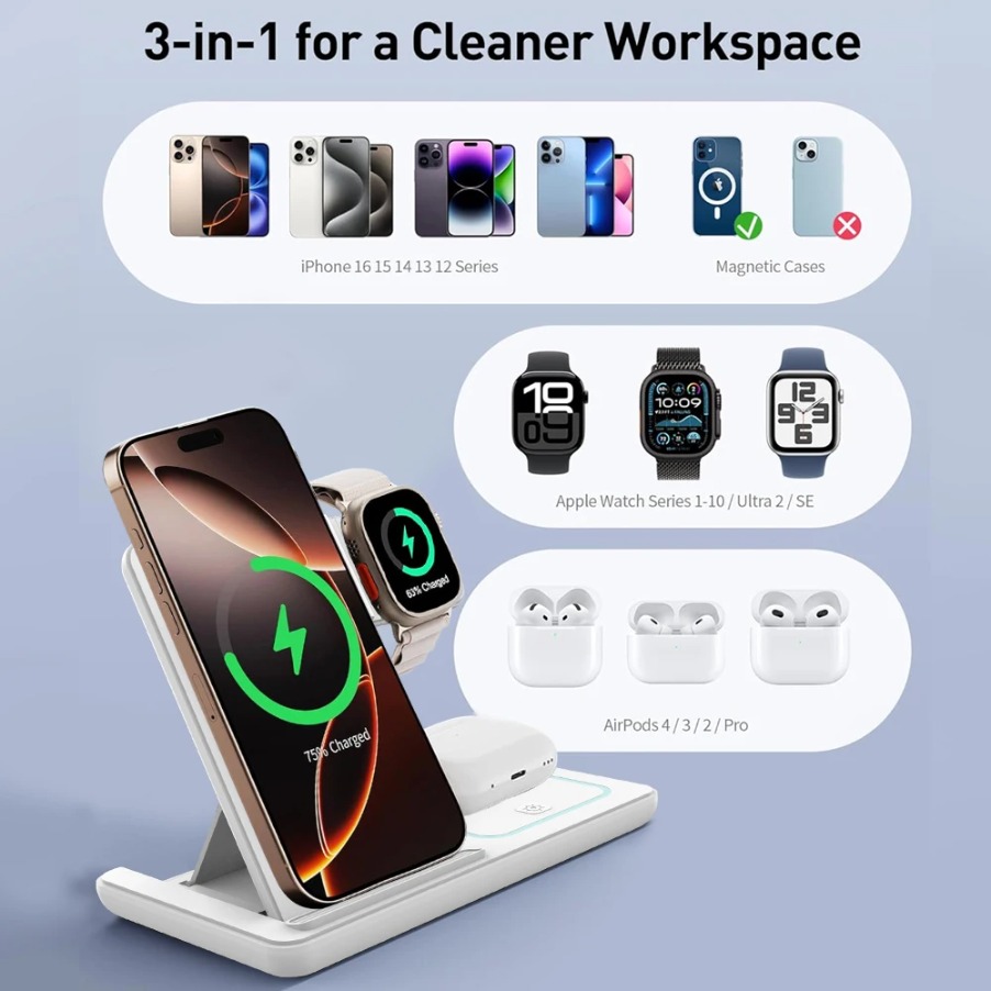 3 in 1 Foldable Night LED Ligh - Phone Cooling Fan recension och pris