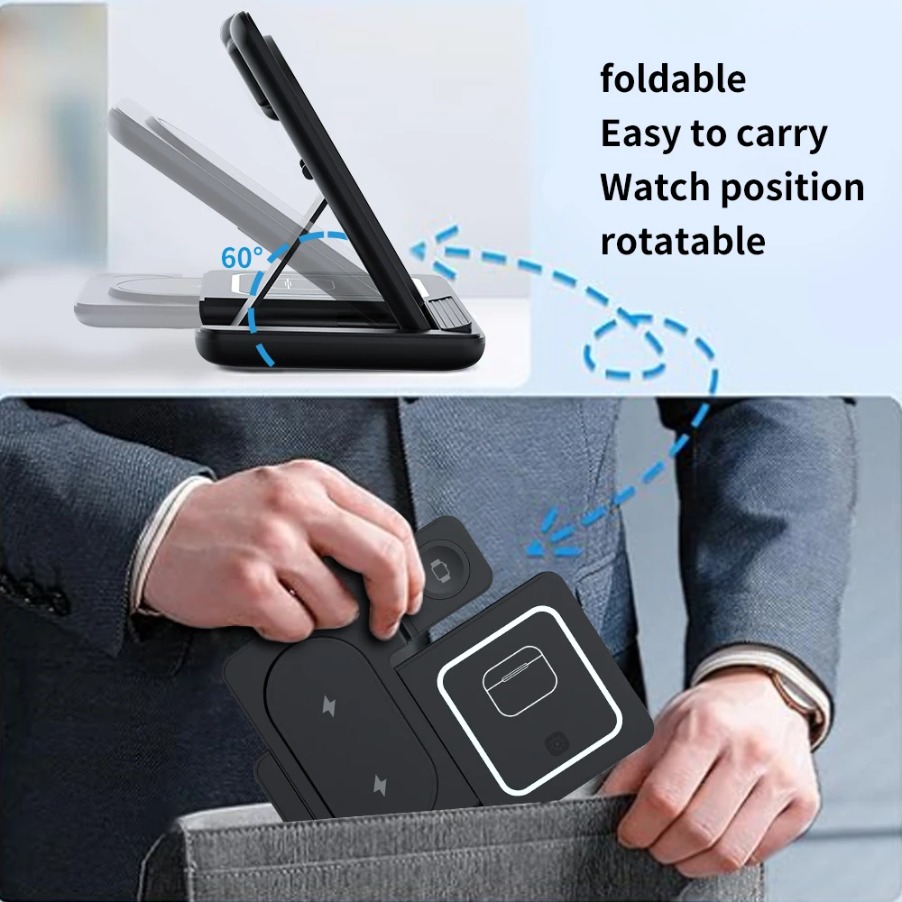 3 in 1 Foldable Night LED Ligh - Phone Cooling Fan recension och pris