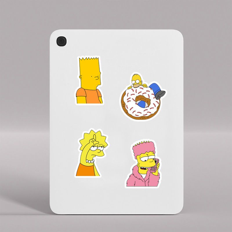 50pcs The Simpsons cute cartoo - Phone Accessories Trending Products recension och pris