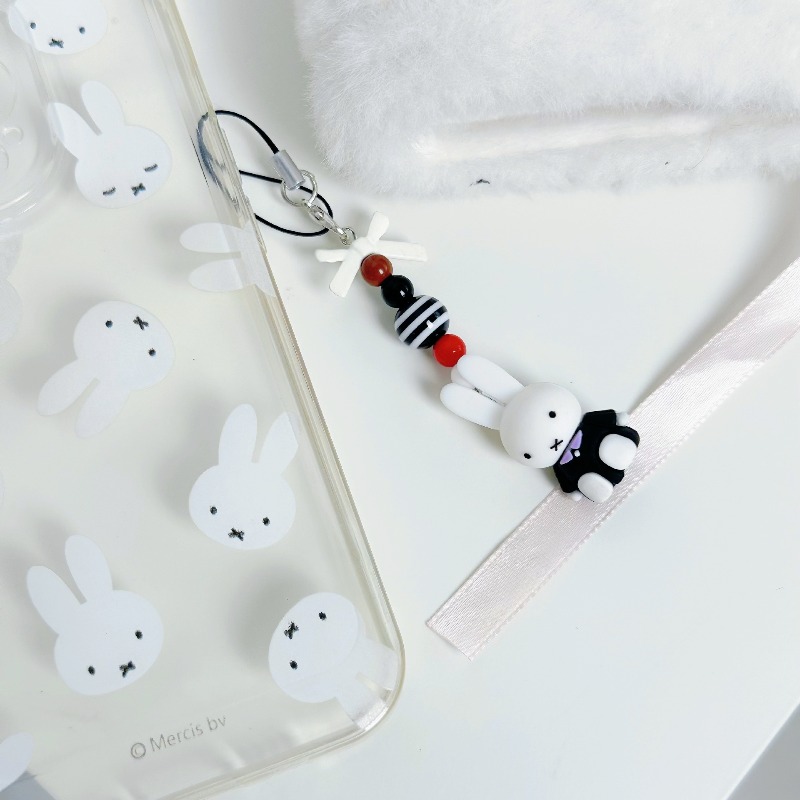 Kawaii Miffy Phone decor Cute  - Phone Accessories For Teen Girls recension och pris