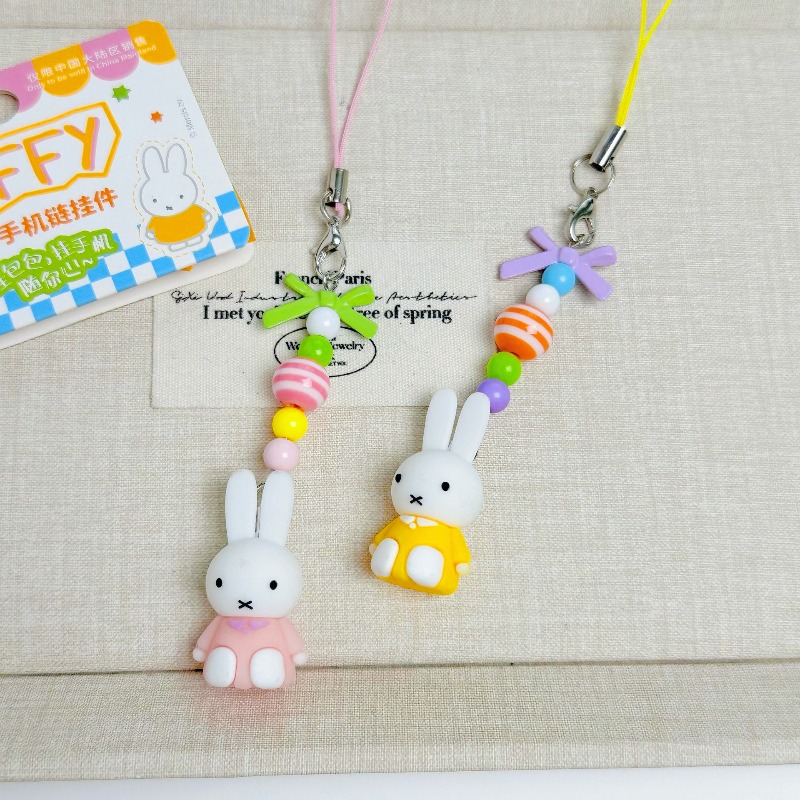 Kawaii Miffy Phone decor Cute  - Phone Accessories For Teen Girls recension och pris