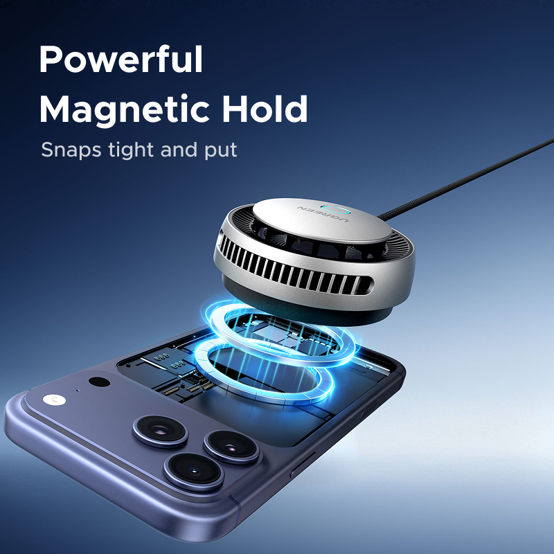 UGREEN MagFlow Pro Qi2.2 25W M - Phone Cooling Fan recension och pris
