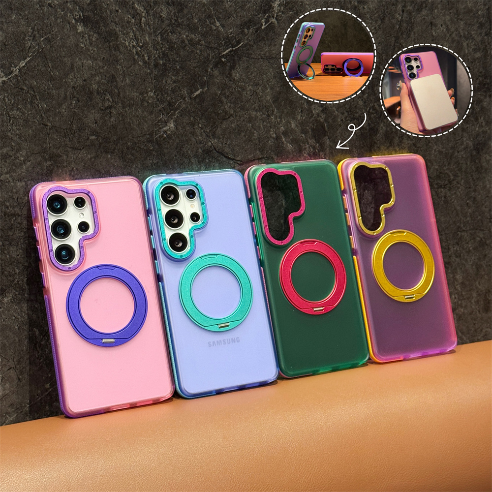 Contrasting Color 360 Rotating - Phone Kickstand Ring recension och pris